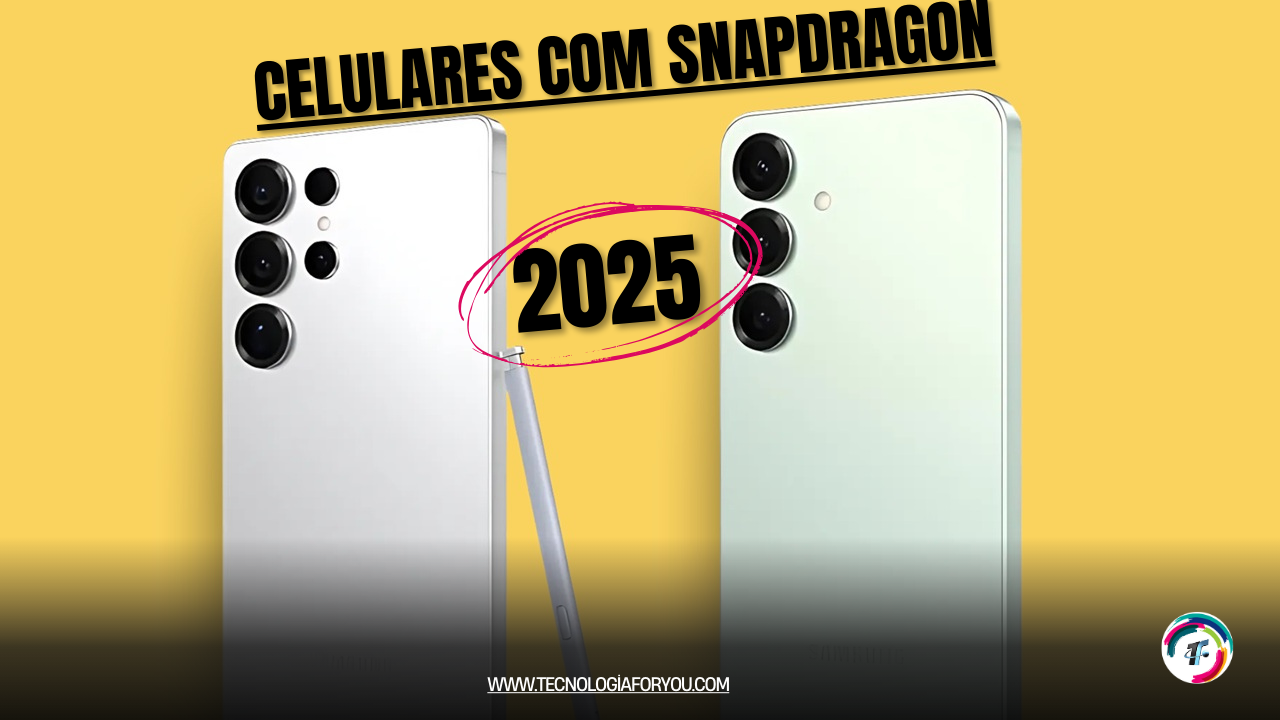 Top 10 celulares com Snapdragon mais potentes de 2025