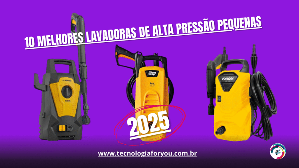 10 Melhores Lavadoras de Alta Pressão Pequenas 2025