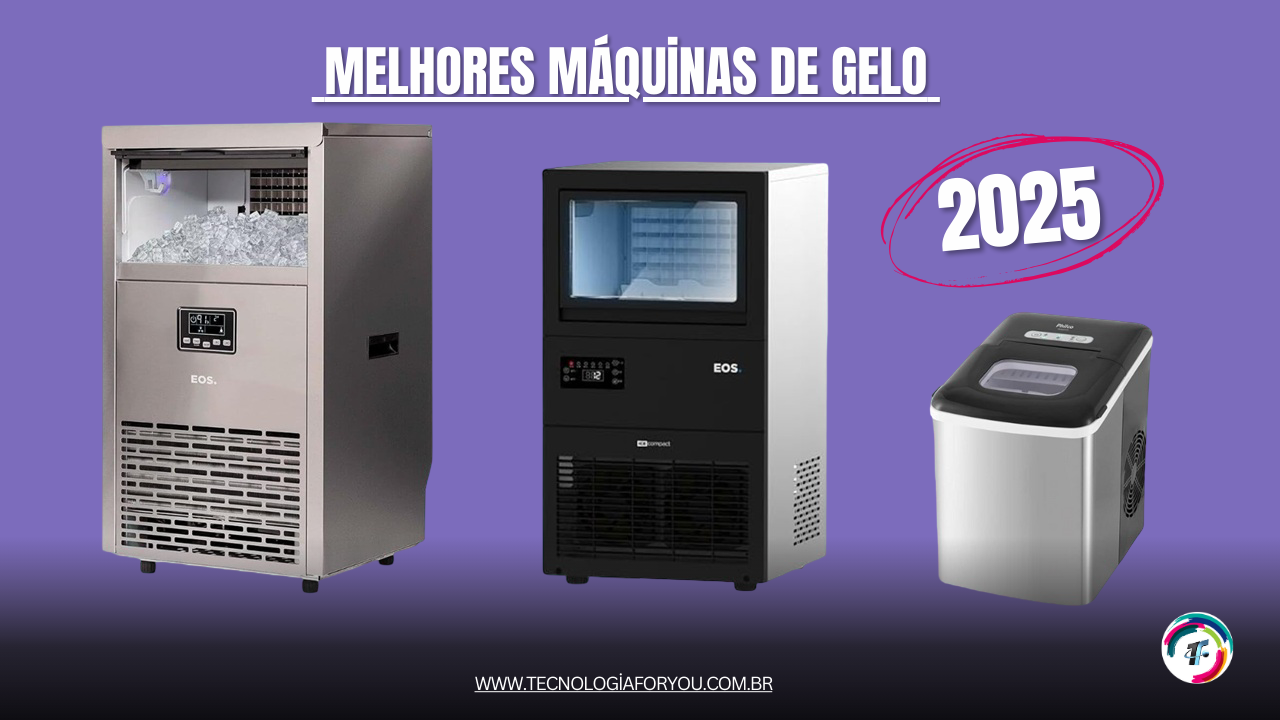 Top 10 melhores máquinas de gelo para comprar em 2025