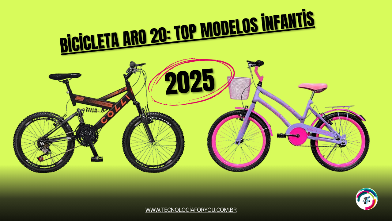Bicicleta aro 20: top modelos infantis para presentear
