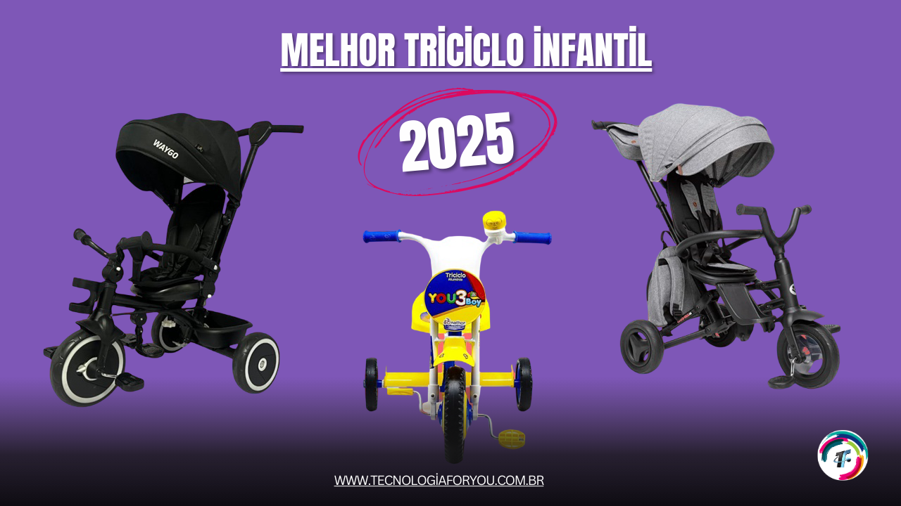 Melhor triciclo infantil 2025: confira 10 modelos top 1 Melhor triciclo infantil 2025: confira 10 modelos top